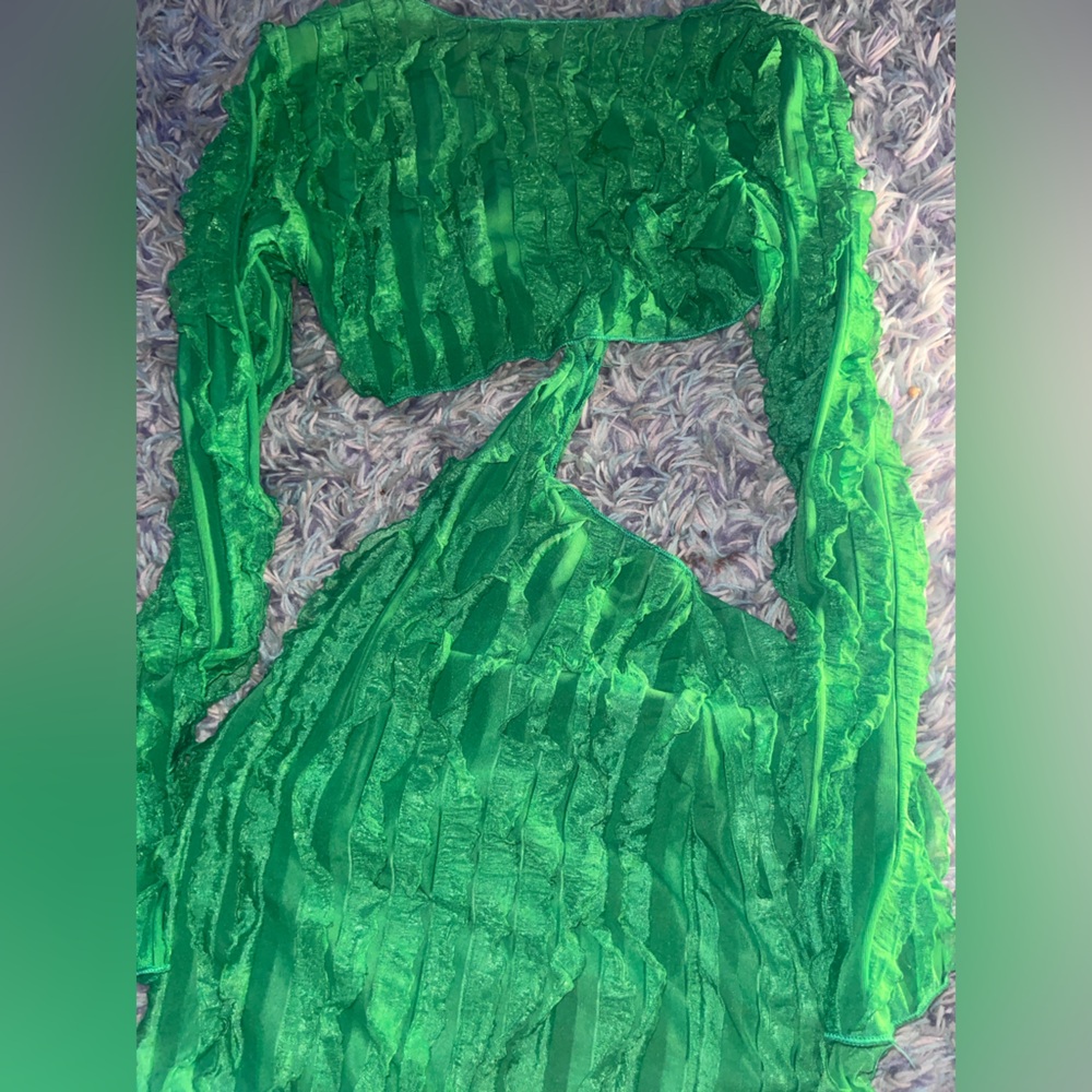Green SHEIN dress small